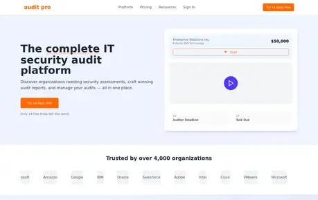 IT Audit Pro Business Website - Corporate business consulting Astro theme