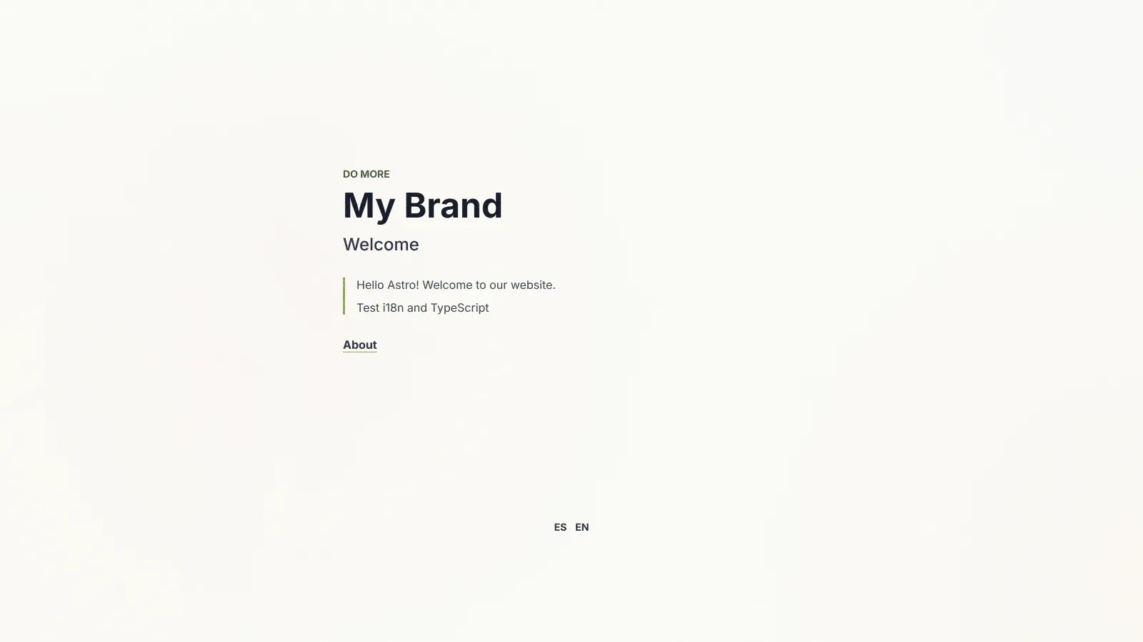 Astro i18n Astro template preview