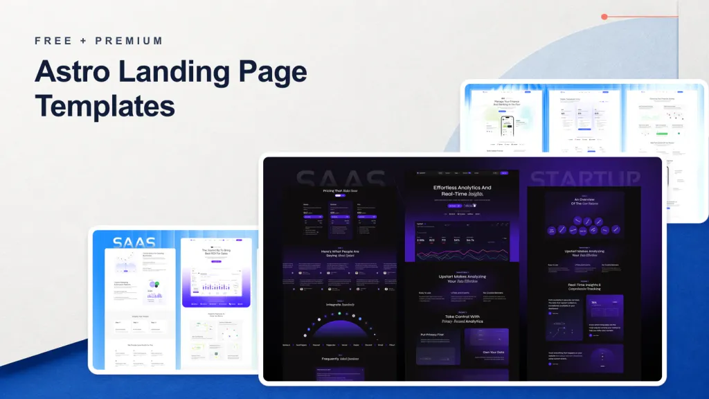 Featured image for Best Astro Landing Page Templates: Free and Premium Picks
