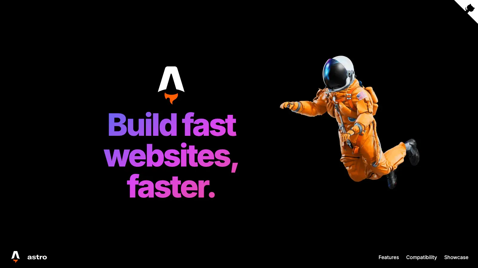Astro Landing Page Astro template live preview
