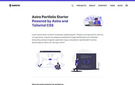 Astro Portfolio Starter
