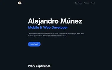 Astrozen Astro template preview