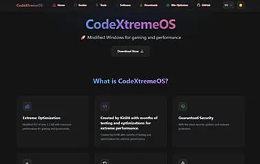 CodeXtreme Website Astro template preview