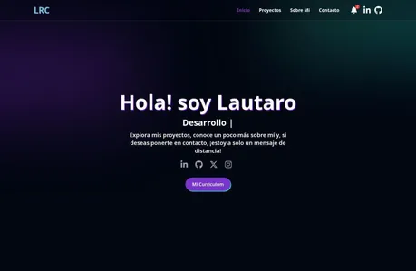 Personal Portfolio - Lautaro