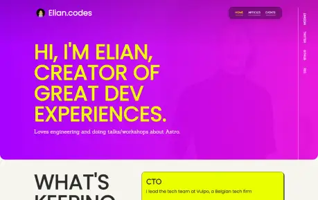 Elian's Astro Startkit - An Astro starter combining SolidJS islands, Tailwind CSS, Biome, and strict TypeScript.