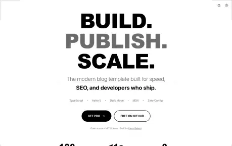 Astro SEO Blog Template - A multilingual Astro blog template with a Git-based CMS and extensive SEO configuration.