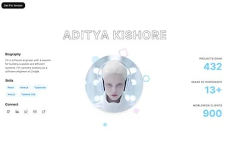 Kishore Portfolio Free