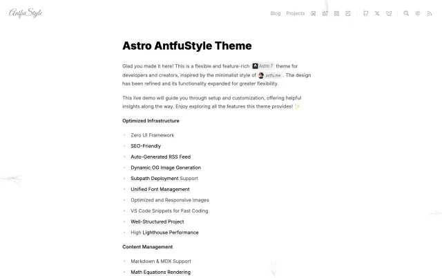 Astro AntfuStyle Astro theme preview