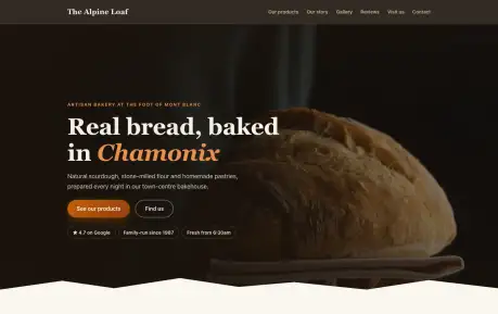 Astro Chalet - An Astro theme for local businesses with configurable content, local SEO, and GDPR-oriented defaults.