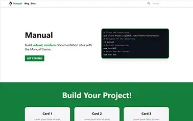 Manual - Simple free Astro documentation template dedicated to helping developers write better docs.