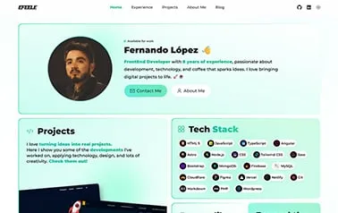 NeonMint Astro template preview