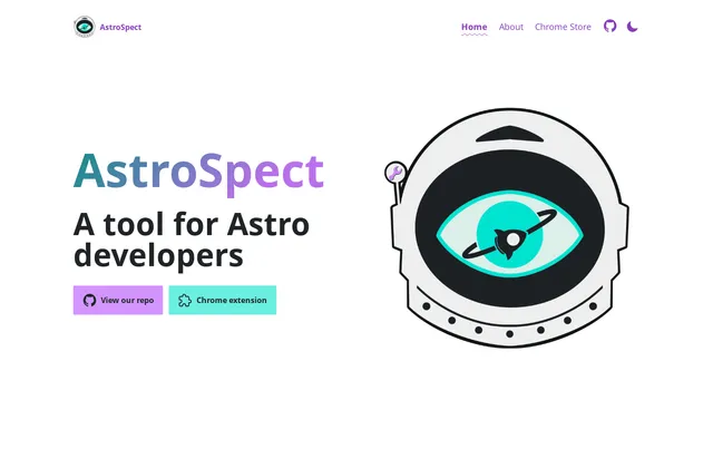 AstroSpect Astro template preview