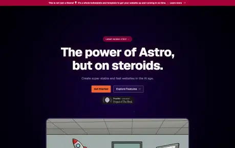 Stardrive - An Astro boilerplate for content sites with structured defaults and deployment tooling.