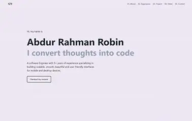 Personal Website Astro - Great Preline UI Astro personal website template that gives your content plenty of breathing room.