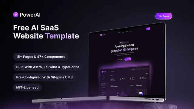 PowerAI Astro Astro template preview