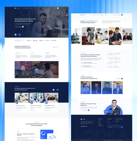 Corporate Business Consulting Astro Js Theme