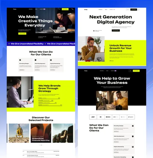 Screenshot of folex theme.