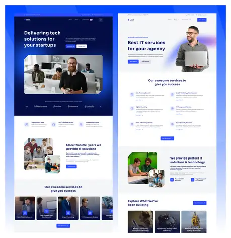 IT Solutions & Services Astro and Tailwind CSS Theme