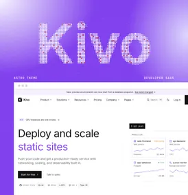 Kivo website preview