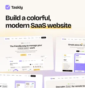 Taskly website preview