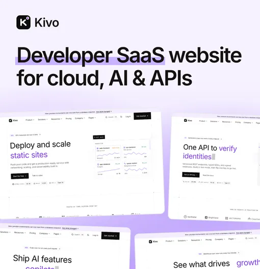 Screenshot of kivo theme.